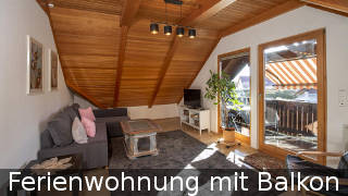 2 Zimmer Ferienwohnung mit Balkon in Gilching